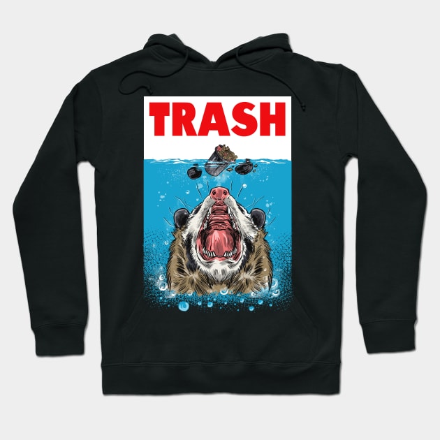 Trash Hoodie by Zascanauta